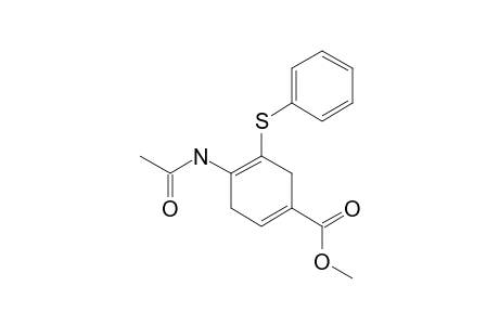 METHYL-4-ACETAMIDO-5-PHENYLTHIOCYCLOHEXA-1,4-DIENECARBOXYLATE
