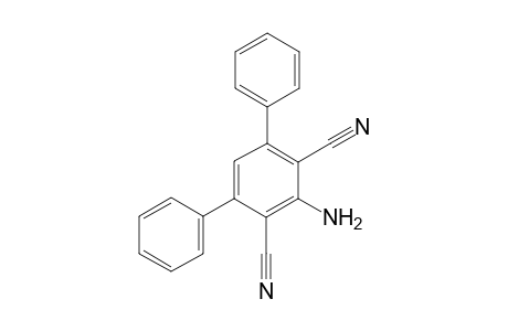 2-Amino-4,6-diphenyl-benzene-1,3-dicarbonitrile