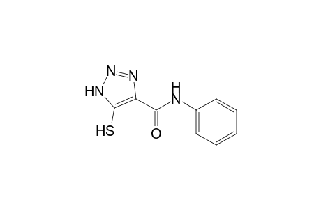 1H-1,2,3-Triazole-4-carboxamide, 5-mercapto-N-phenyl-
