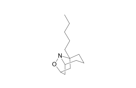 1-Pentyl-2-aza-3-oxatricyclo[5.3.0.1(1,4)]]undecane