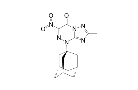 7-METHYL-1-ADAMANTYL-3-NITRO-1,4-DIHYDRO-1,2,4-TRIAZOLO-[5.1-C]-1,2,4-TRIAZIN-4-ONE