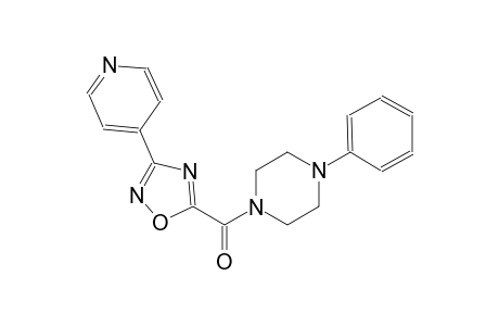 piperazine, 1-phenyl-4-[[3-(4-pyridinyl)-1,2,4-oxadiazol-5-yl]carbonyl]-