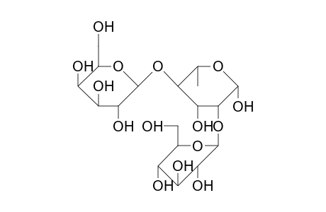 4-O.alpha.-D-Galactopyranosyl-2-O.beta.-D-glucopyranosyl.beta.-L-rhamnopyranose