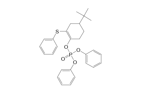 Phosphoric acid, 4-(1,1-dimethylethyl)-2-(phenylthio)-1-cyclohexen-1-yl diphenyl ester