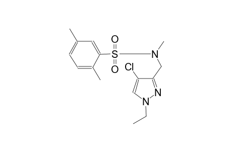 benzenesulfonamide, N-[(4-chloro-1-ethyl-1H-pyrazol-3-yl)methyl]-N,2,5-trimethyl-