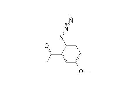 1-(2'-azido-5'-methoxyphenyl)ethanone