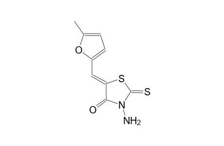 (5Z)-3-amino-5-[(5-methyl-2-furyl)methylene]-2-thioxo-1,3-thiazolidin-4-one