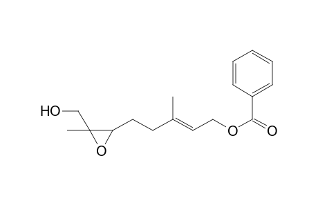 (+,-)-6,7-epoxy-8-hydroxygeranyl benzoate