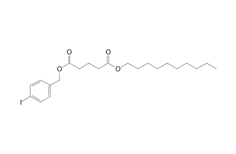 Glutaric acid, decyl 4-iodobenzyl ester