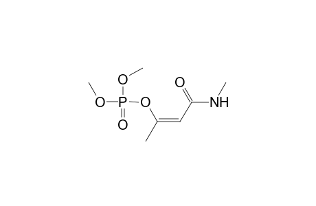 Phosphoric acid, dimethyl 1-methyl-3-(methylamino)-3-oxo-1-propenyl ester, (Z)-