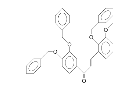2,3',4'-Tribenzyloxy-3-methoxy-chalcone