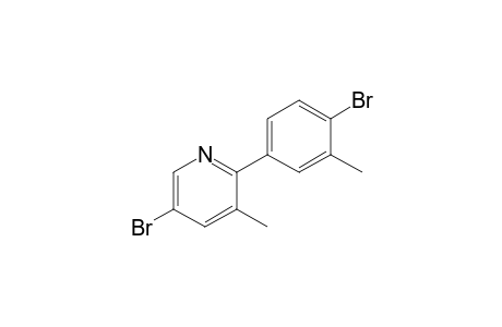 5-Bromo-2-(4-bromo-3-methylphenyl)-3-methylpyridine