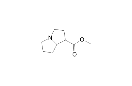 1H-Pyrrolizine-1-carboxylic acid, hexahydro-, methyl ester