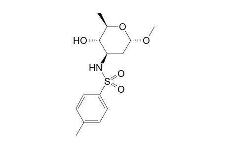 Methyl-2,3,6-tridesoxy-3-tosylamino-alpha-D-xylo-hexopyranoside