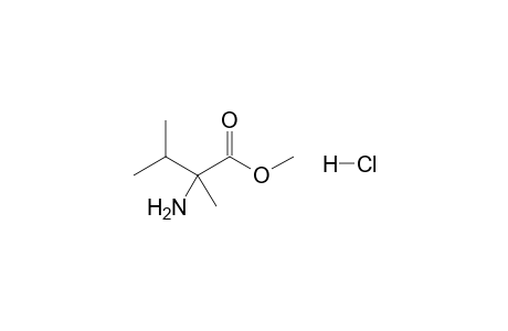 DL-Isovaline, 3-methyl-, methyl ester, hydrochloride