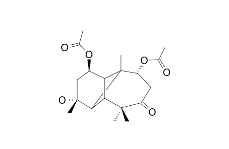 (1R,3R,4S,5S,9R,10R,11R)-1,9-Diacetyloxy-3-hydroxy-7-oxolongipinane