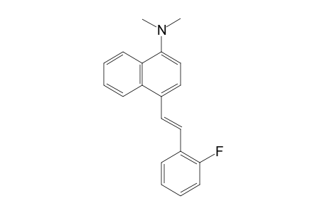 (E)-4-(2-Fluorostyryl)-N,N-dimethylnaphthalen-1-amine