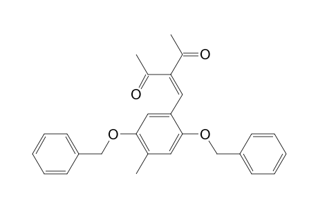 3-[2,5-Bis(benzyloxy)-4-methyl]benzyliden-pentan-2,4-dione