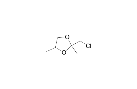 2-(chloromethyl)-2,4-dimethyl-1,3-dioxolane