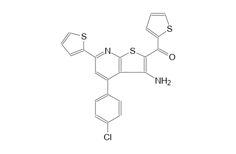 methanone, [3-amino-4-(4-chlorophenyl)-6-(2-thienyl)thieno[2,3-b]pyridin-2-yl]-2-thienyl-