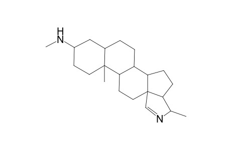 23-Norcon-18(22)-enin-3-amine, N-methyl-, (3.beta.)-
