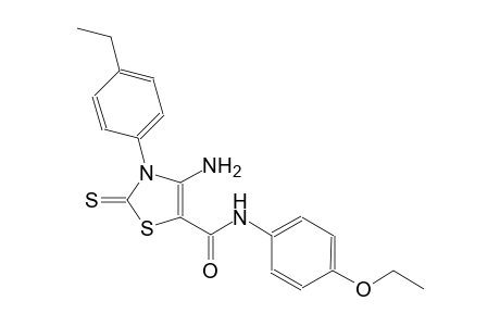 5-thiazolecarboxamide, 4-amino-N-(4-ethoxyphenyl)-3-(4-ethylphenyl)-2,3-dihydro-2-thioxo-
