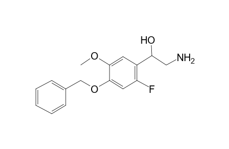 2-Amino-1-[4-(benzyloxy)-2-fluoro-5-methoxyphenyl]ethanol