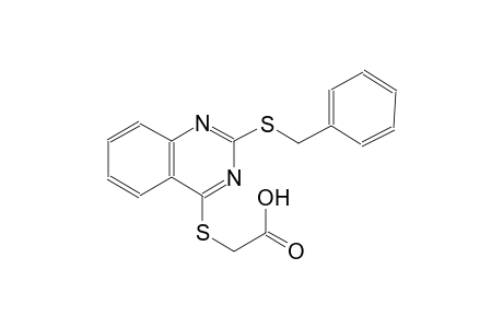 acetic acid, [[2-[(phenylmethyl)thio]-4-quinazolinyl]thio]-