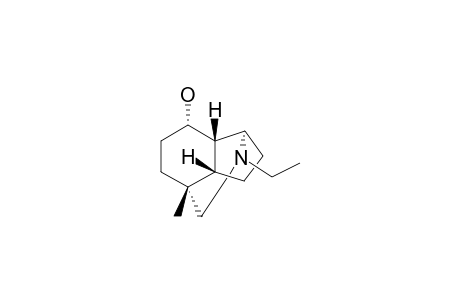 (1.beta.,4.beta.,7.beta.,8.beta.,9.alpha.)-3-Ethyl-1-methyl-3-azatricyclo[5.4.0.0(4,8)]undecan-9-ol