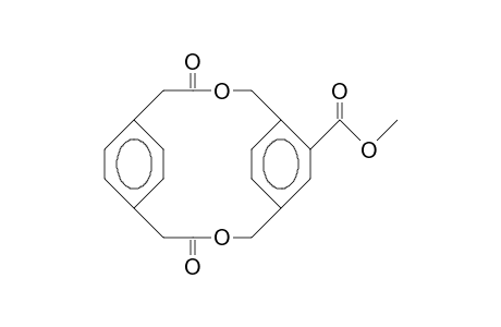 15-Methoxycarbonyl-3,12-dioxatricyclo(12.2.2.2/6,9/)eicosa-6,8,14,16,17,19-hexaene-4,11-dione