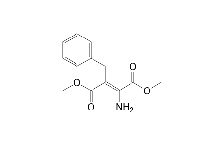 Dimethyl 2-amino-3-benzylbut-2-enedioate