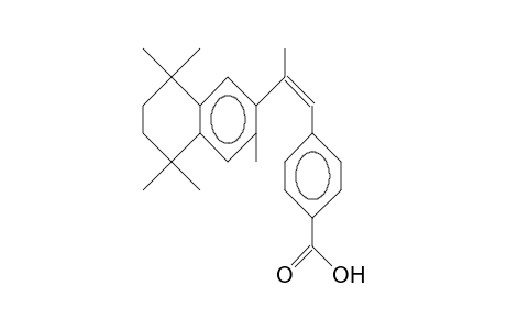1-(4-Carboxy-phenyl)-2-(1,1,4,4,7-pentamethyl-tetralinyl-6)-(Z)-propene