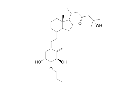 (6R)-6-((7aR,E)-4-((Z)-2-((3R,5R)-3,5-dihydroxy-2-methylene-4-propoxycyclohexylidene)ethylidene)-7a-methyloctahydro-1H-inden-1-yl)-2-hydroxy-2-methylheptan-4-one