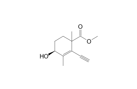 Methyl (4S)-2-ethynyl-4-hydroxy-1,3-dimethylcyclohex-2-ene-1-carboxylate