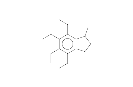 Benzocyclopentene, 4,5,6,7-tetraethyl-1-methyl-