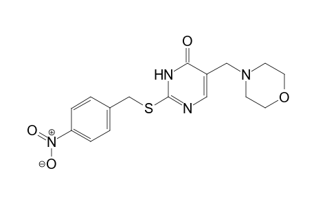 2-p-nitrobenzylthio-5-morpholinomethyluracil