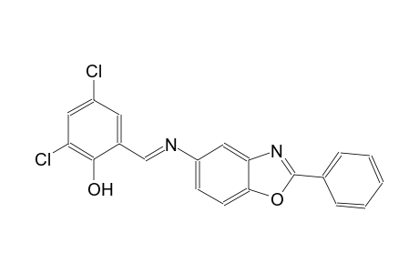 phenol, 2,4-dichloro-6-[(E)-[(2-phenyl-5-benzoxazolyl)imino]methyl]-