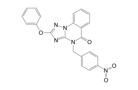 2-PHENOXY-4-(PARA-NITROBENZYL)-[1,2,4]-TRIAZOLO-[1,5-A]-QUINAZOLIN-5-ONE