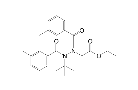 2-[[tert-butyl(m-toluoyl)amino]-m-toluoyl-amino]acetic acid ethyl ester