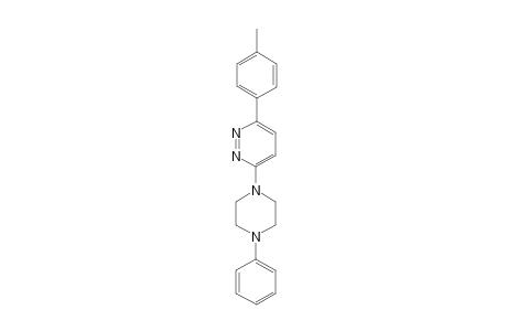 3-(4-Phenylpiperazin-1-yl)-6-(para-tolyl)pyridazine