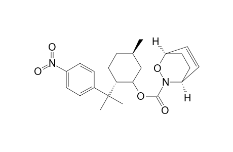 (1R,2S,5R)-5-Methyl-2-[1-methyl-1-(4-nitrophenyl)ethyl]cyclohexyl (1R,4S)-2-Oxa-3-azabicyclo[2.2.2]oct-5-ene-3-carboxylate