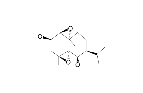 1-BETA,10-ALPHA;4-BETA,5-ALPHA-DIEPOXY-GERMACRANE-2-BETA,6-BETA-DIOL