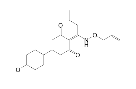 1,3-Cyclohexanedione, 5-(4-methoxycyclohexyl)-2-[1-[(2-propenyloxy)amino]butylidene]-