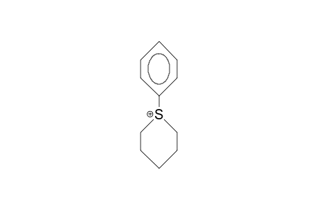 1-Phenyl-thianium cation