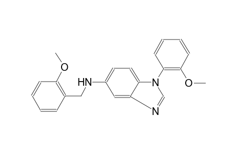 1H-benzimidazol-5-amine, 1-(2-methoxyphenyl)-N-[(2-methoxyphenyl)methyl]-