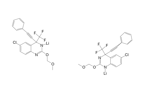 7-CHLORO-2-METHOXYMETHOXY-4-PHENYLETHYNYL-4-TRIFLUOROMETHYL-3,4-DIHYDROQUINAZOLINE_AND_7-CHLORO-2-METHOXYMETHOXY-4-PHENYLETHYNYL-4-TRIFLUOROMETHYL-1,4-DIHYDRO