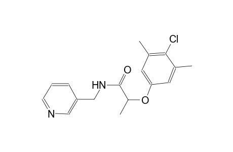 2-(4-chloro-3,5-dimethylphenoxy)-N-(3-pyridinylmethyl)propanamide