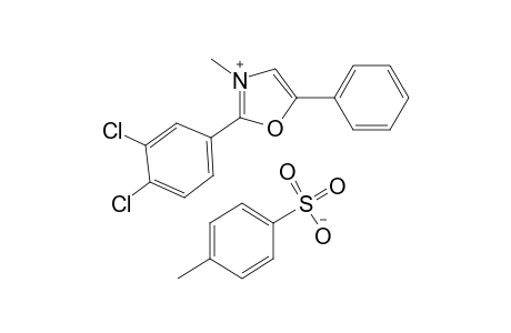 2-(3,4-DICHLOROPHENYL)-3-METHYL-5-PHENYLOXAZOLIUM p-TOLUENESULFONATE