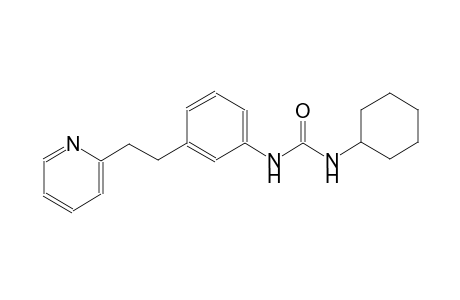 urea, N-cyclohexyl-N'-[3-[2-(2-pyridinyl)ethyl]phenyl]-