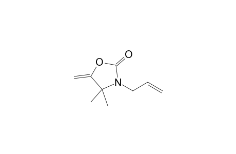 N-Allyl-4,4-dimethyl-5-methylene-1,3-oxazolidin-2-one